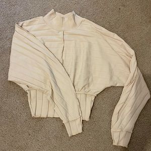Urban Outfitters Crop long sleeve turtle neck top